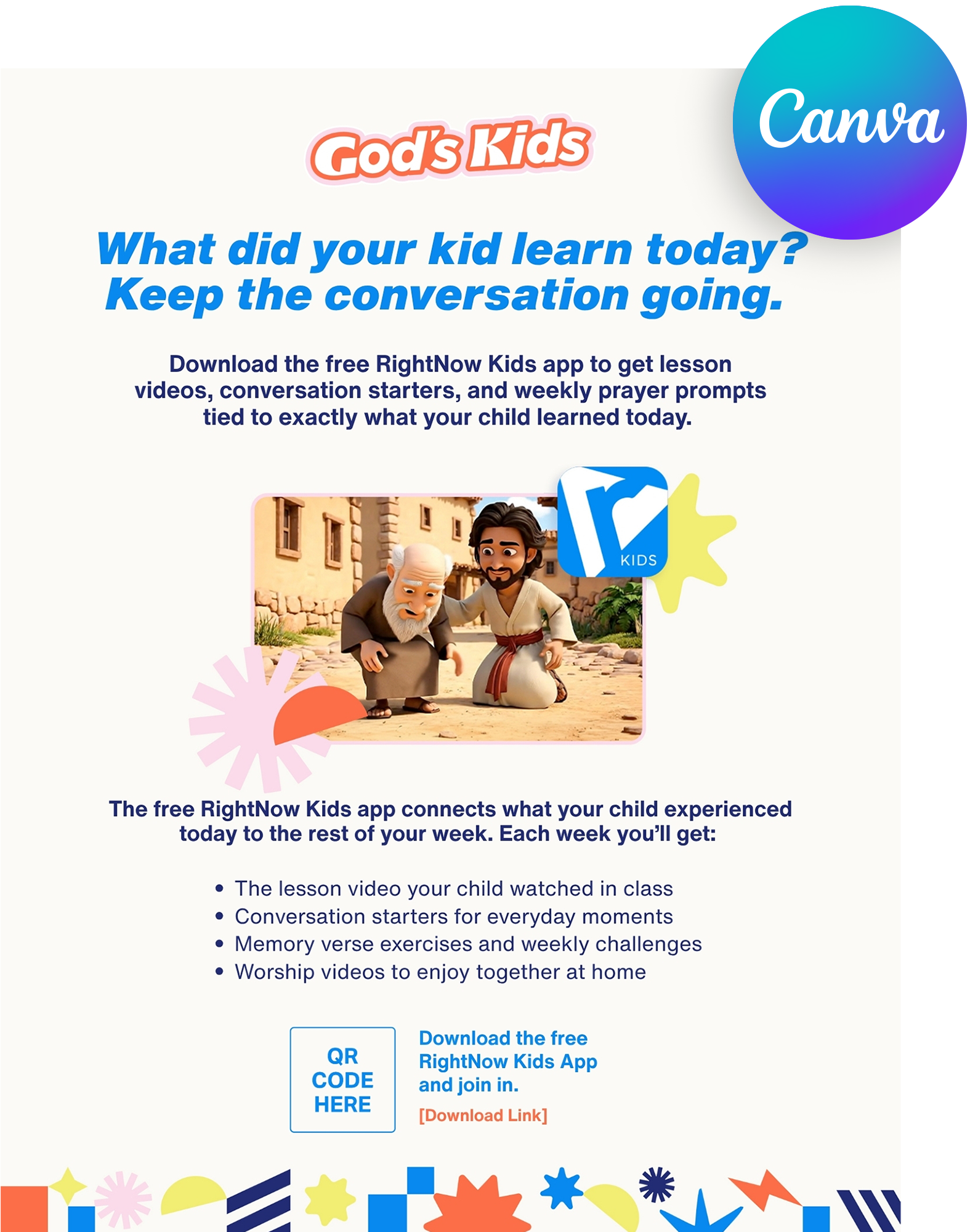 God's Kids Launch Flyer