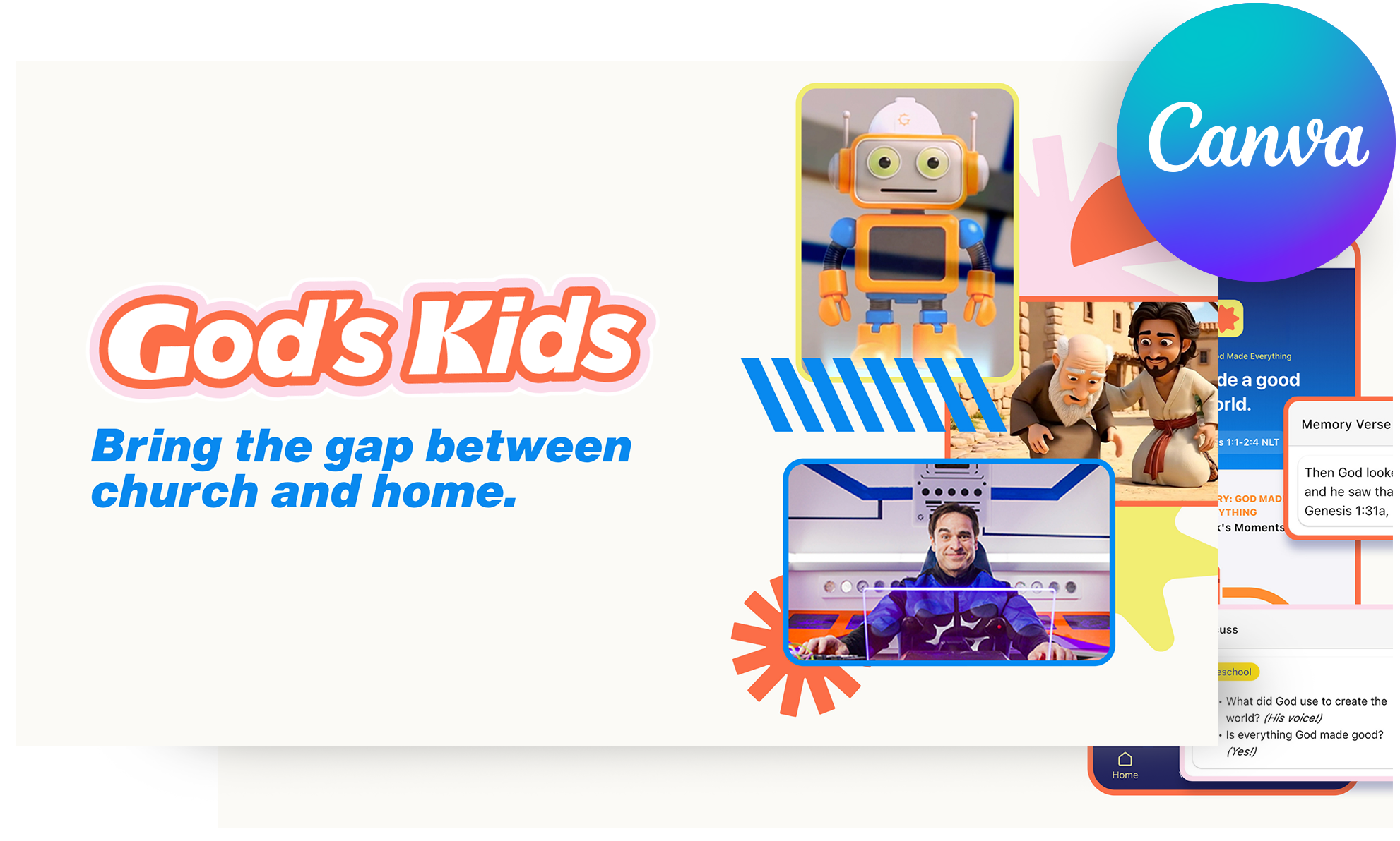 God's Kids Launch Business Card