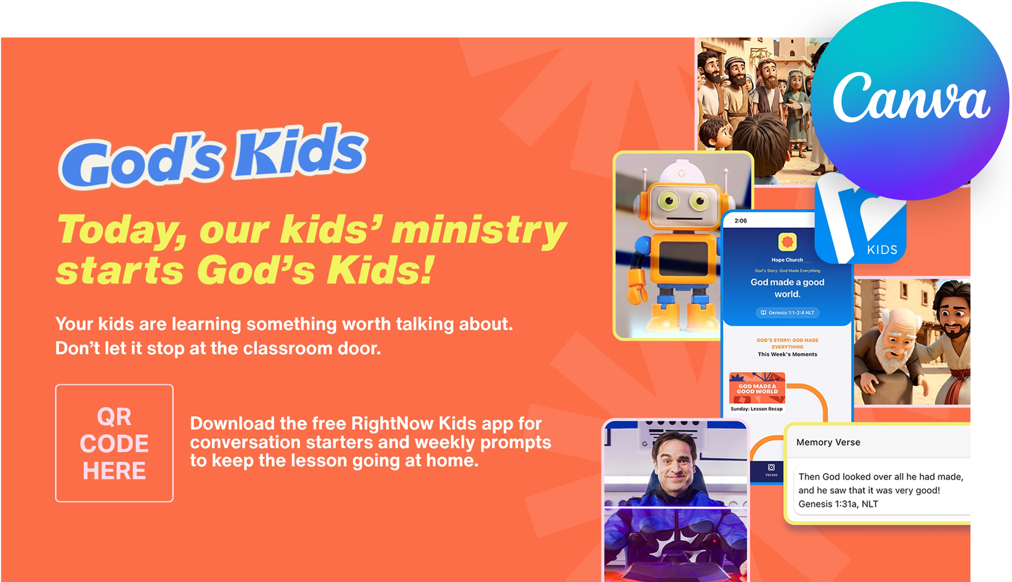 God's Kids First Sunday Kick-Off Slide