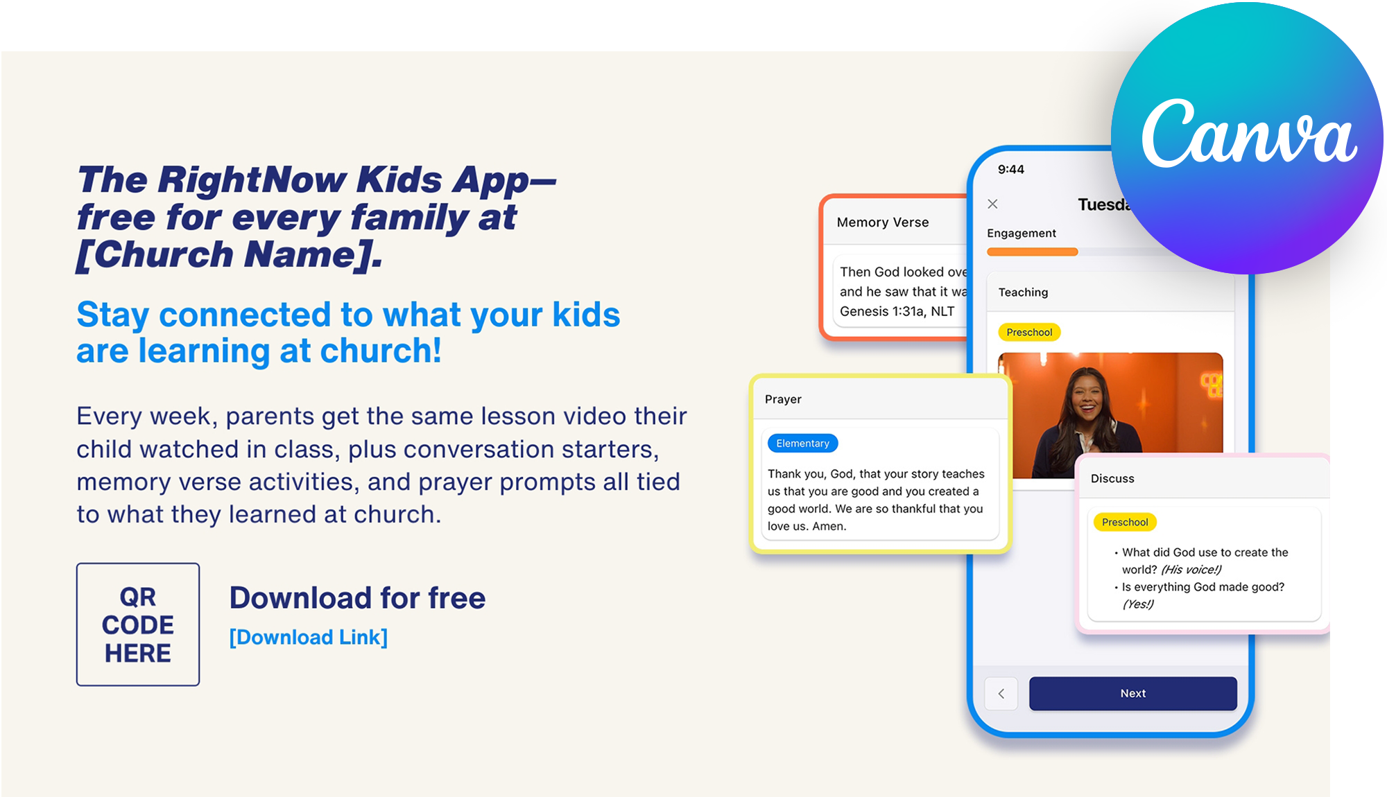 God's Kids Parent App Slide