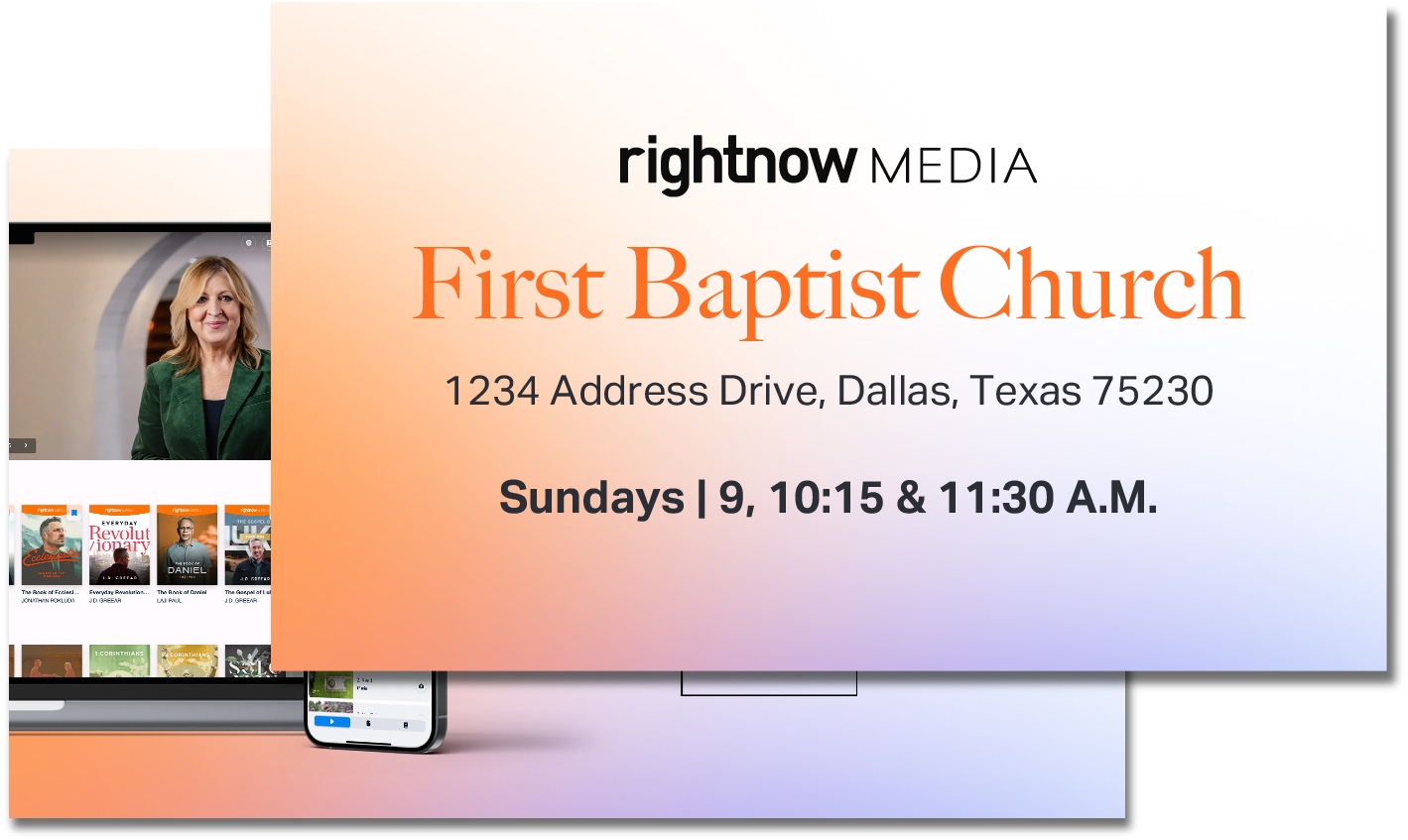 Church Info Business Card