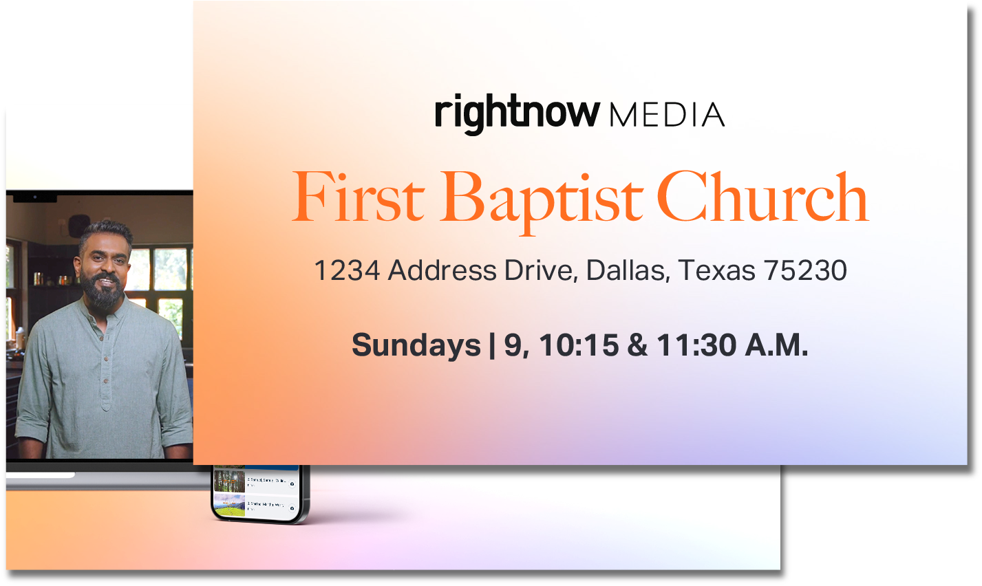 Church Info Business Card