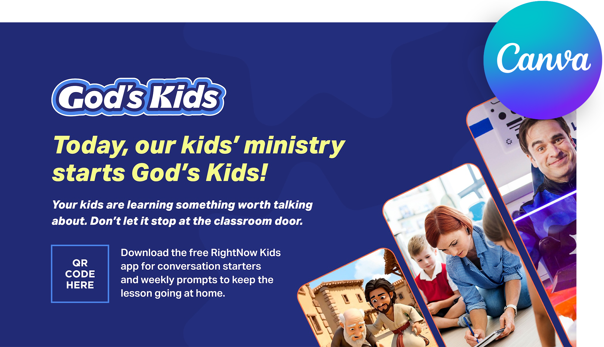 God's Kids First Sunday Kick-Off Slide
