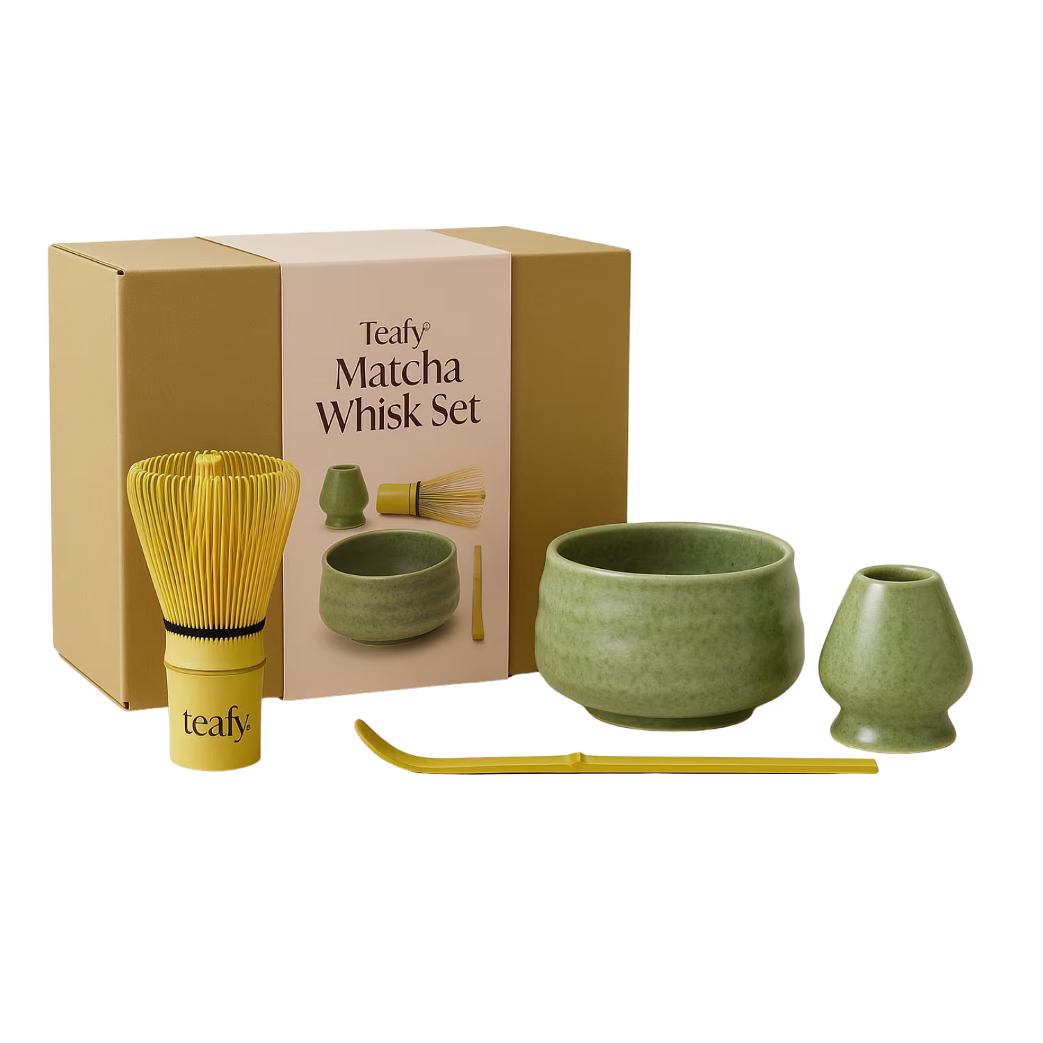 teafy matcha whisk holder packaging