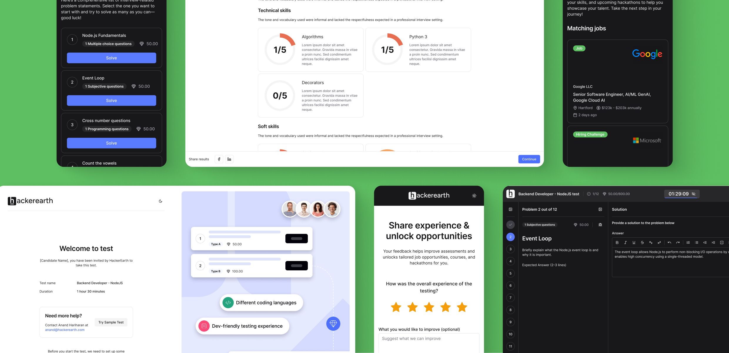 HackerEarth. Candidate Interview & Assessment