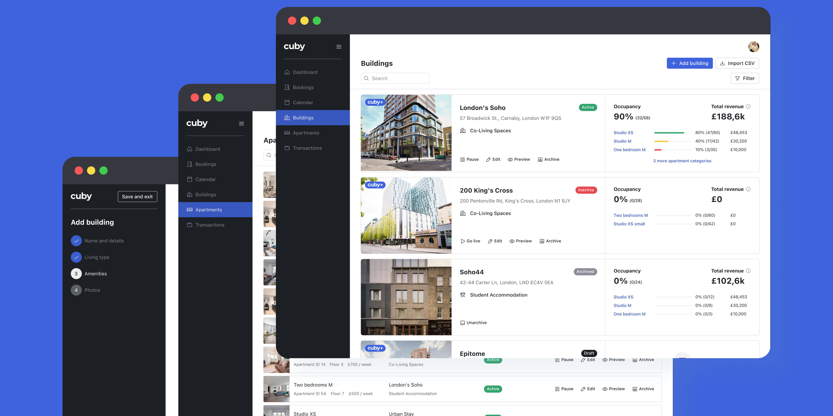 Cuby Landlord App