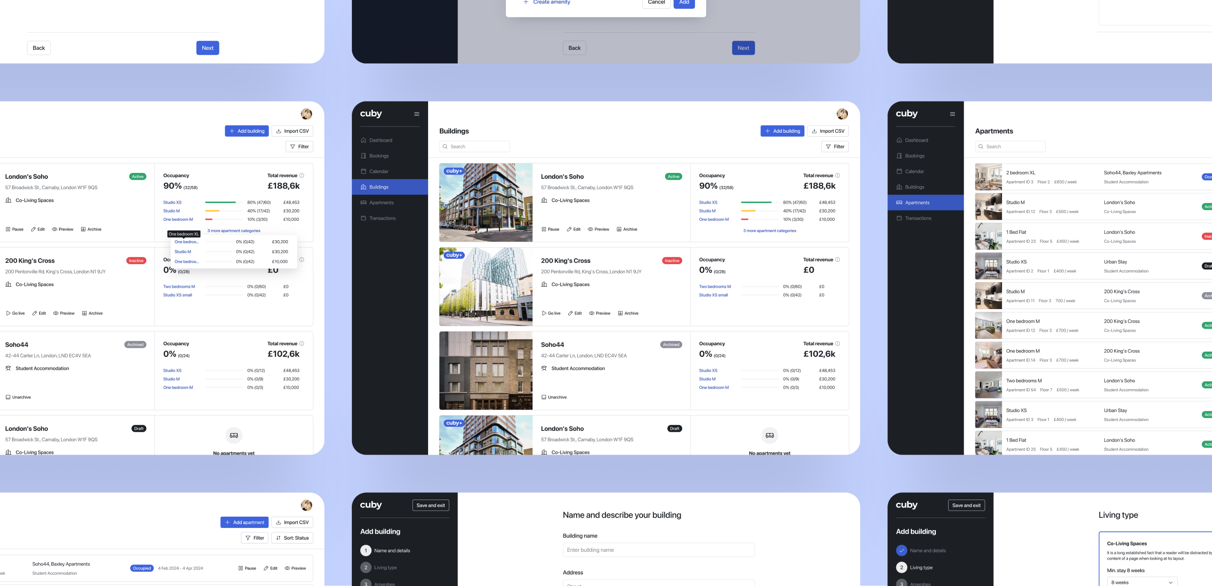 Cuby Landlord App