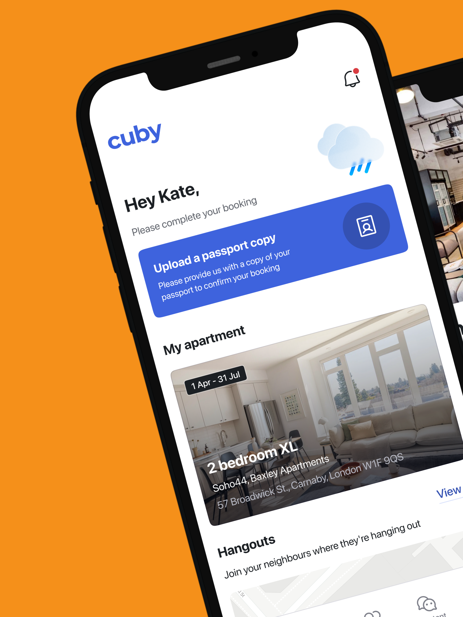 Cuby Tenant App