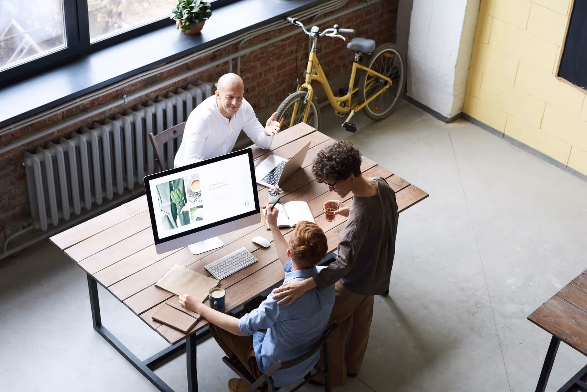 Team in office