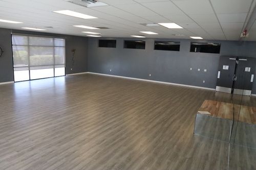 Inside large studio room at Pleasanton