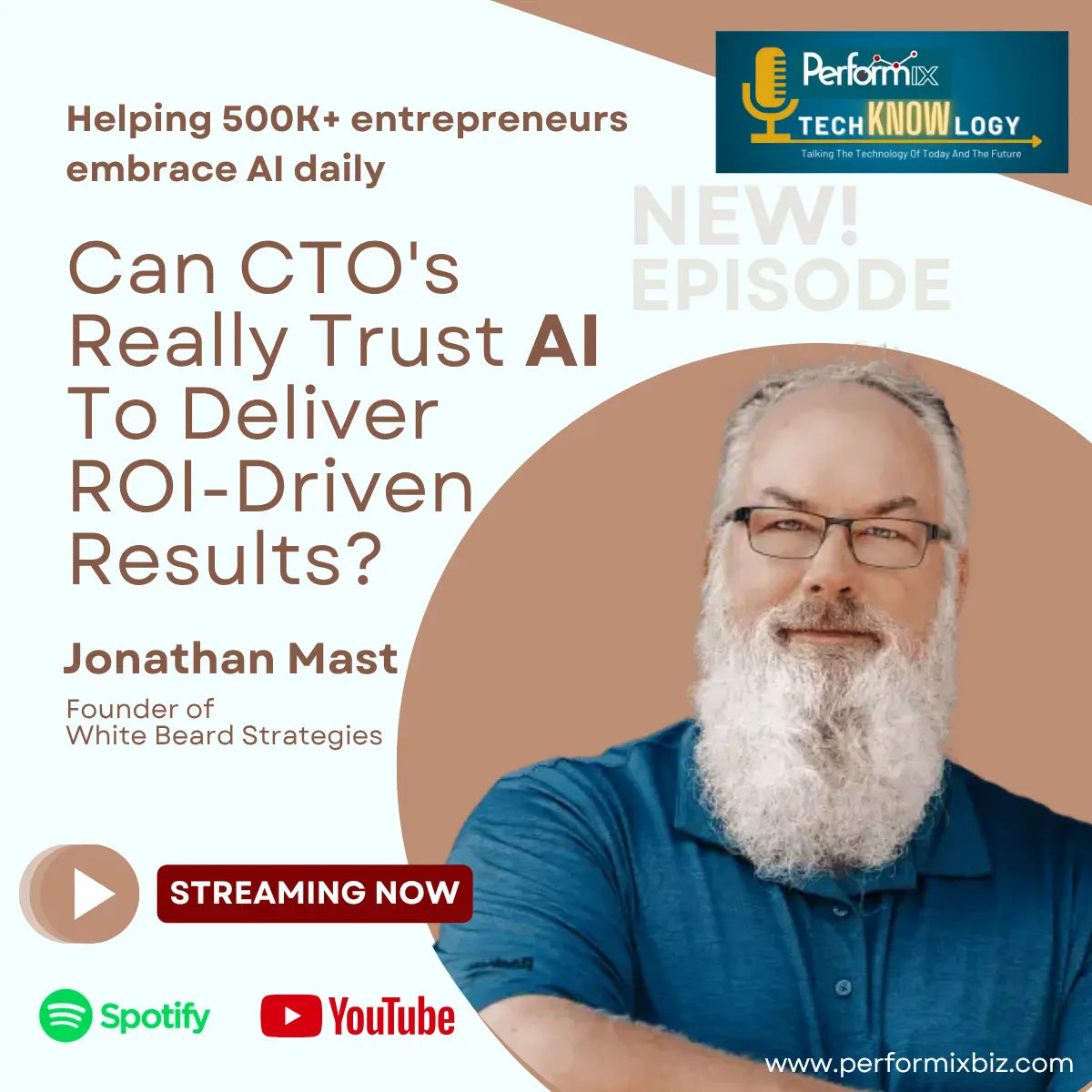 Can CTO's Really Trust AI To Deliver ROI-Driven Results? Podcast with Jonathan Mast