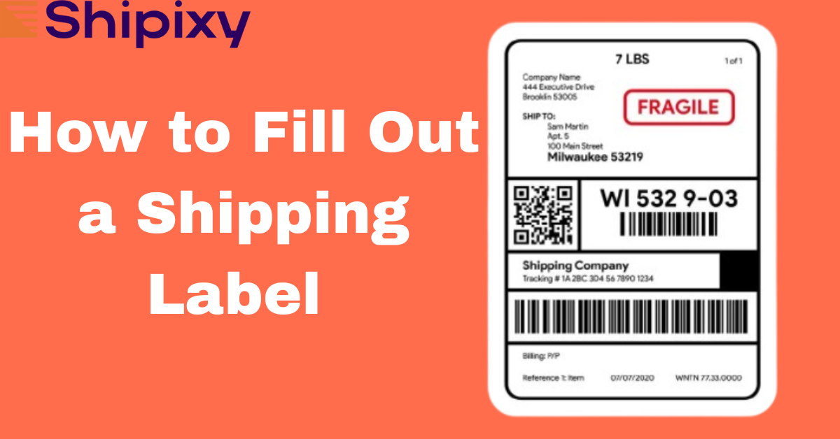 How to Fill Out a Shipping Label 