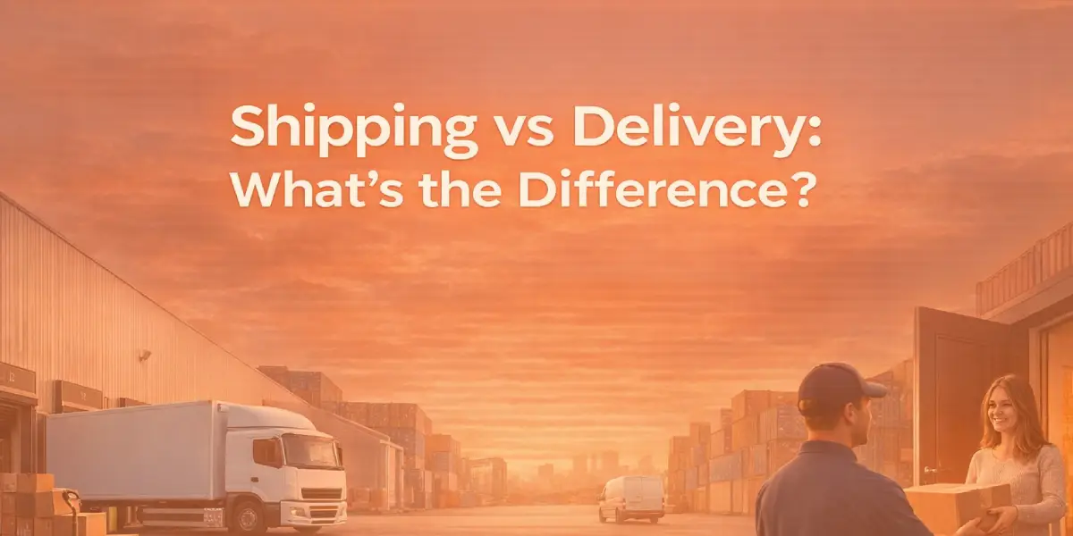 Shipping vs Delivery: What’s the Difference? | Shipixy