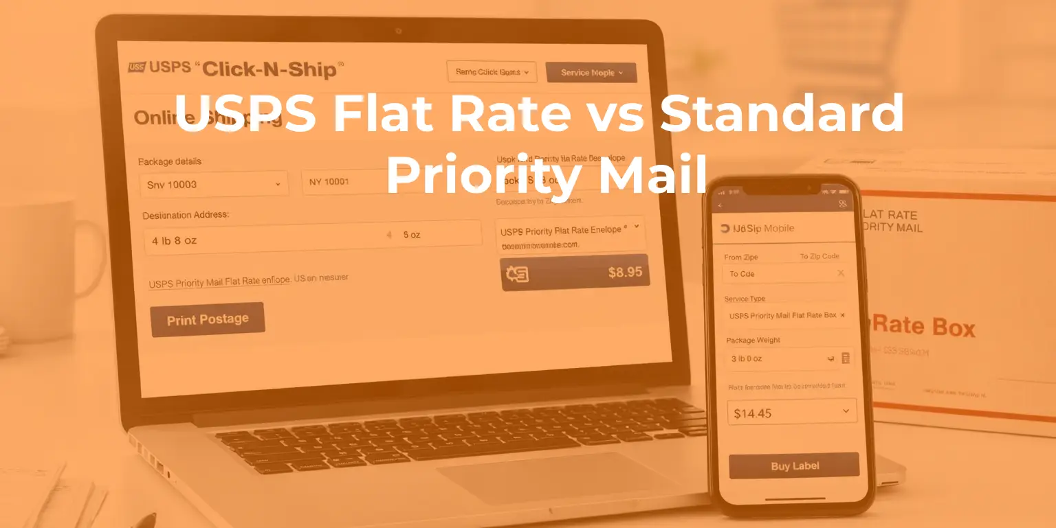 USPS Flat Rate vs Standard Priority Mail: Which is Cheaper and Faster in 2026?