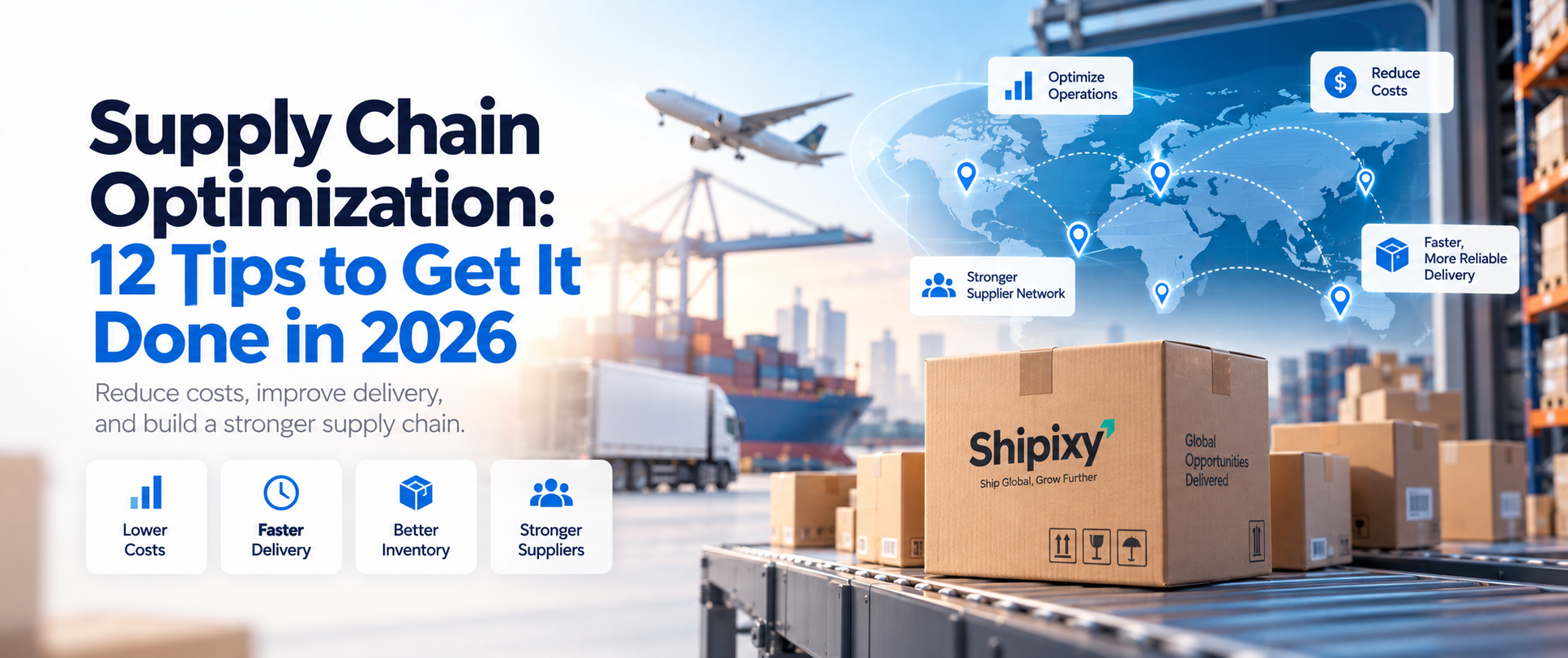 Supply Chain Optimization: 12 Tips to Get It Done in 2026