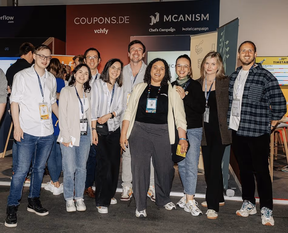 Das MCANISM-Team auf der OMR