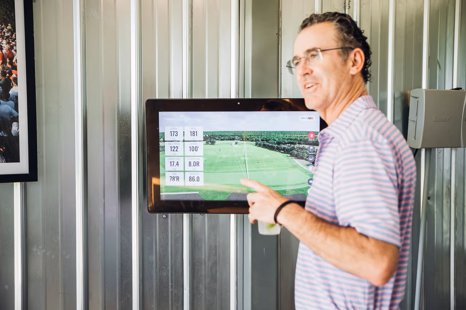 Trackmaster at Pod Golf at Northshore in North Little Rock, AR