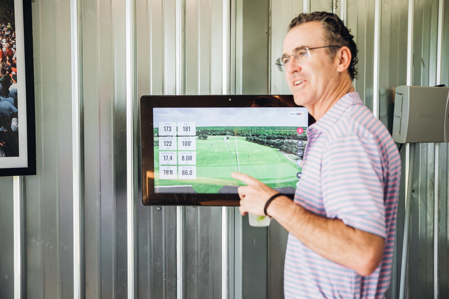 Trackmaster at Pod Golf at Northshore in North Little Rock, AR