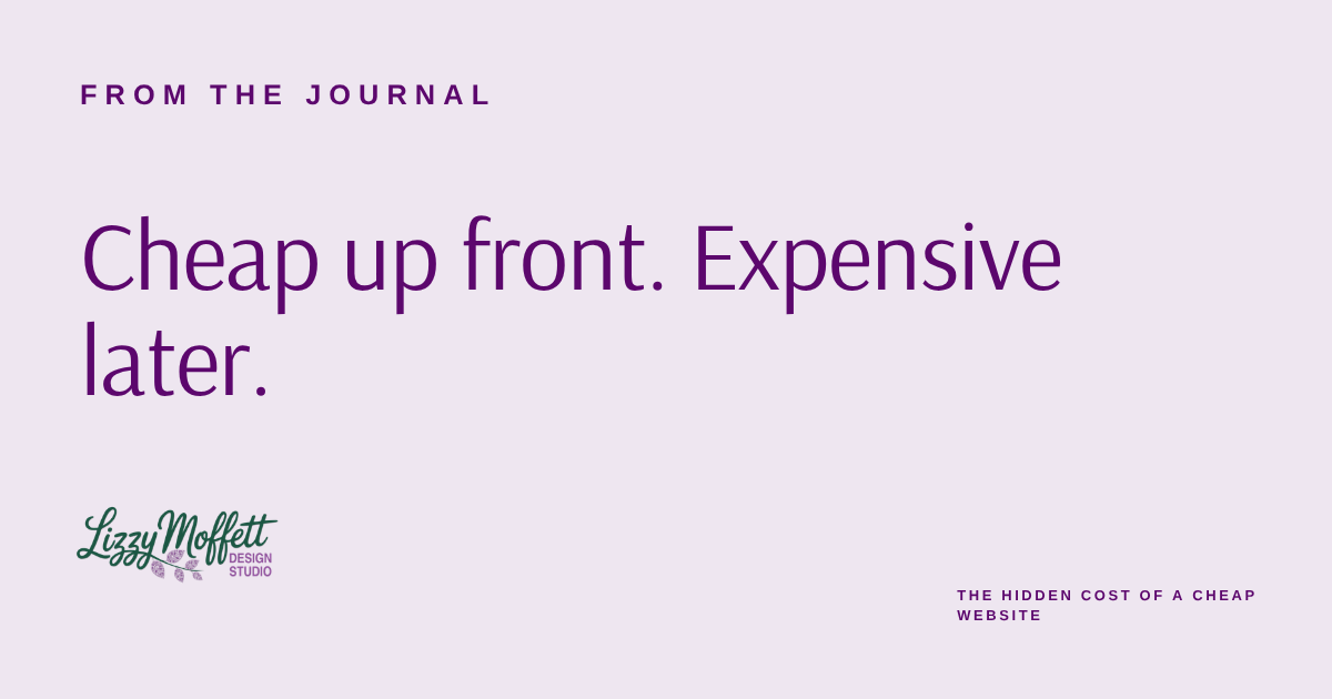 The Hidden Cost of a “Cheap” Website