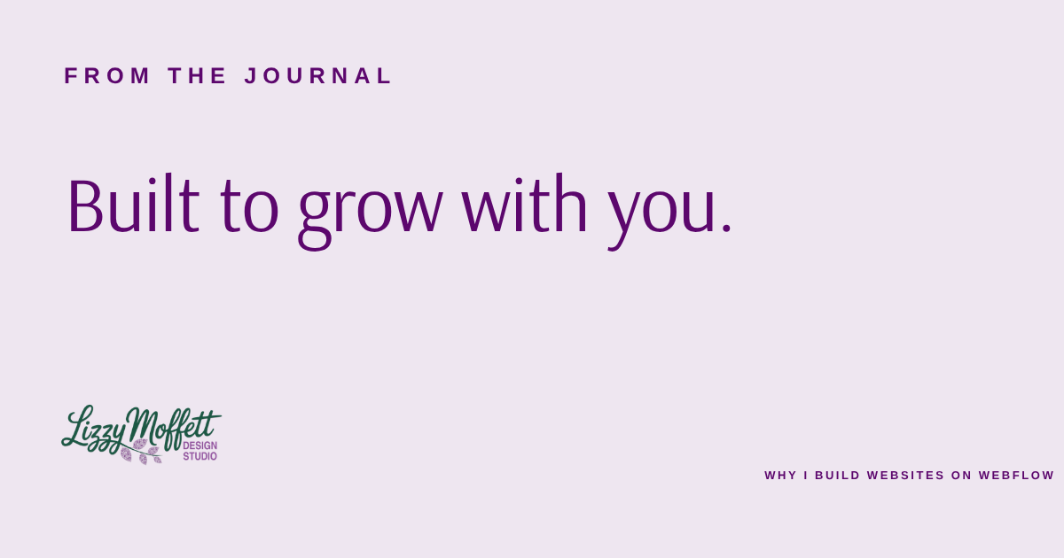 Why I Build Websites on Webflow (And Why It Matters for You)