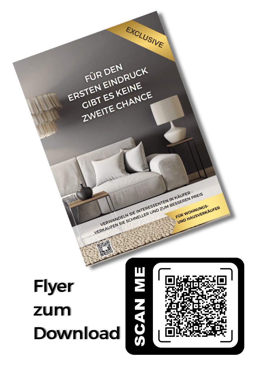 Home Staging Flyer zum Download für Hausverkäufer
