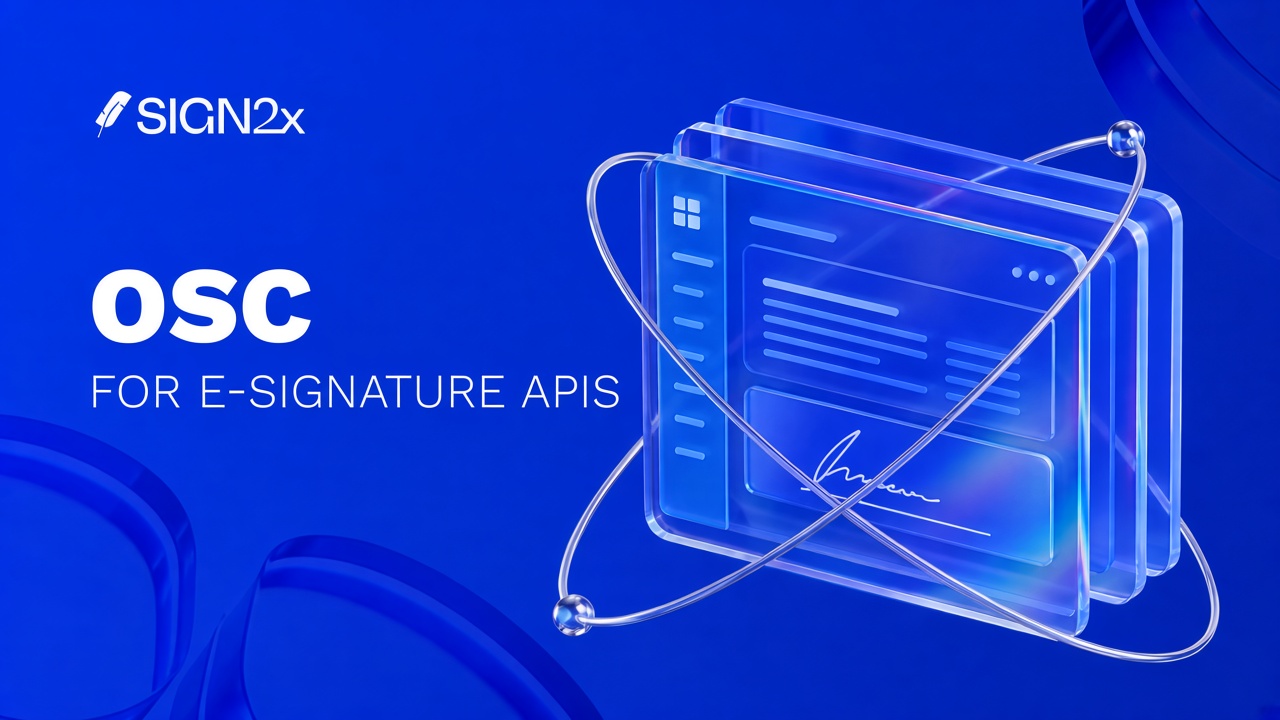 Open Sovereign Cloud e-signature API – Sign2x Cover