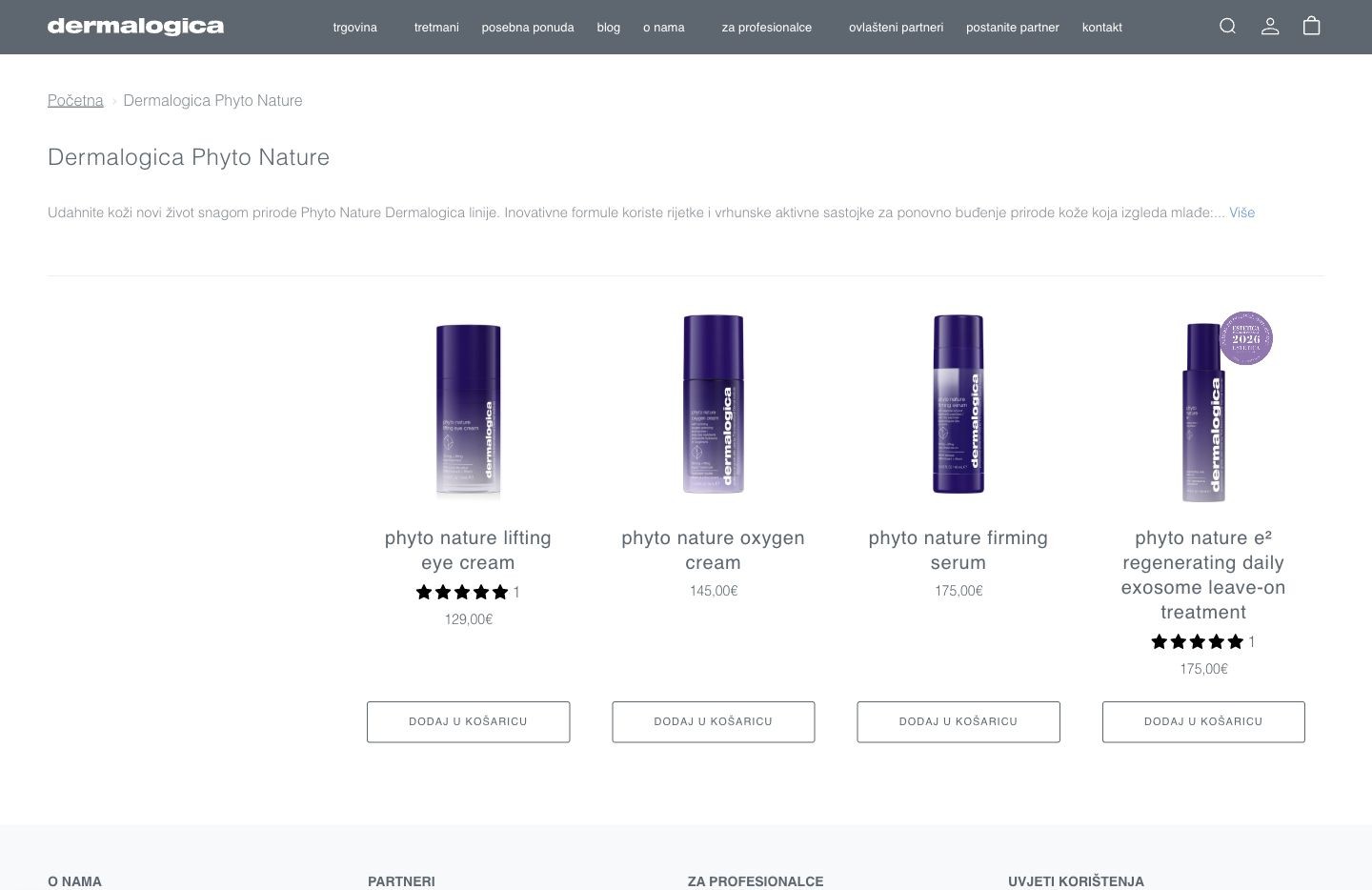 Dermalogica: Kolekcija proizvoda Phyto Nature