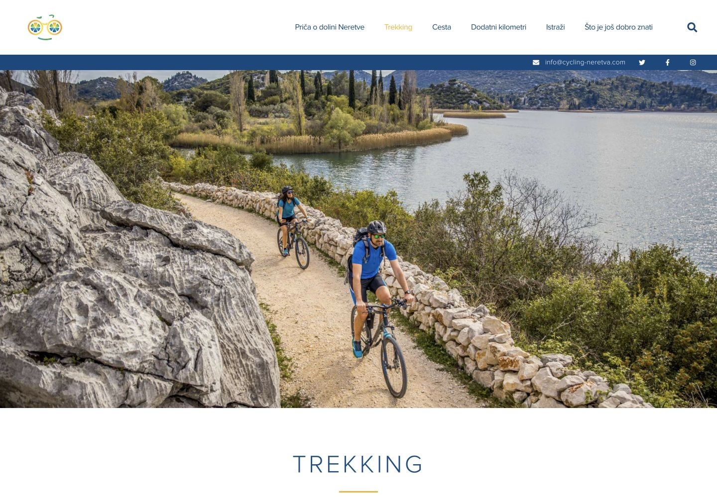 Cycling Neretva: Predstavljanje trekking ruta