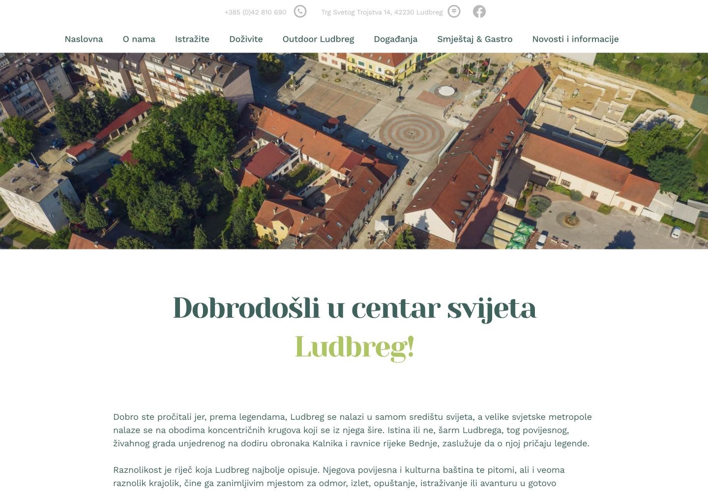 Visit Ludbreg: Predstavljanje grada Ludbrega