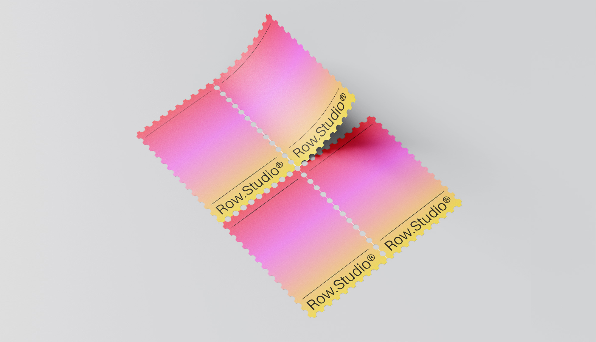 Print Award with Gradient Stamp