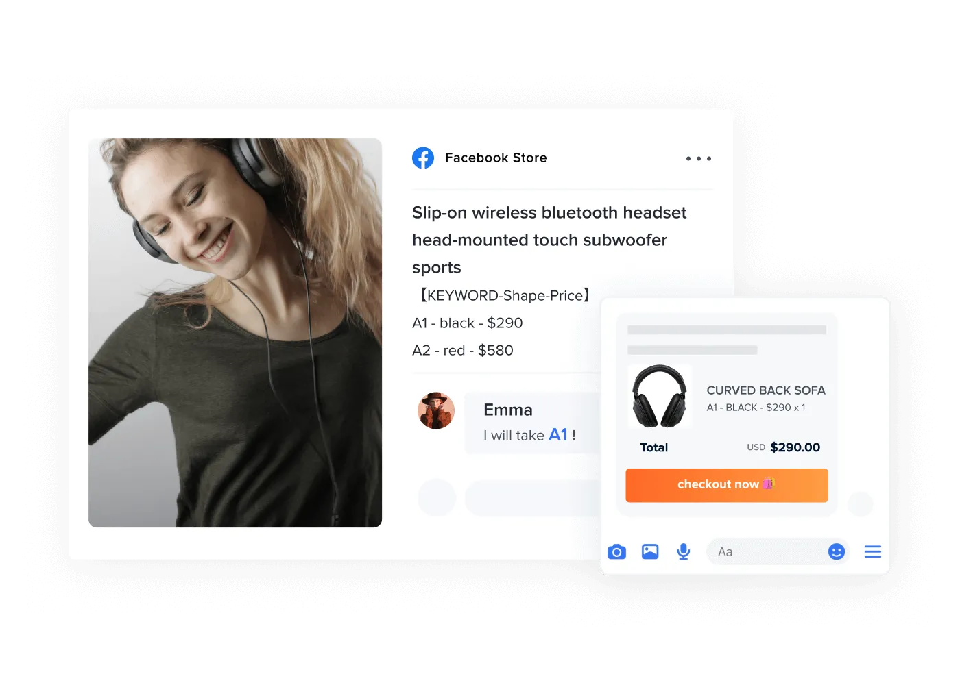 SHOPLINE_贴文销售功能，帮助您提升社媒客户互动_配图