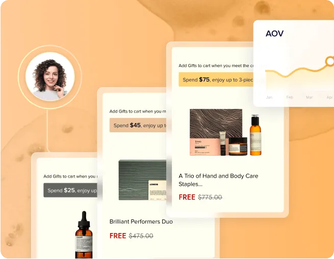 Beautiful clerk waiting for customers to pay bill