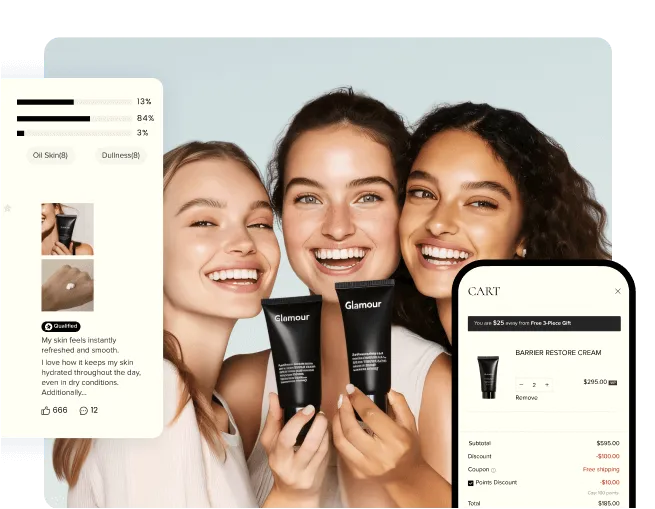 Beautiful clerk waiting for customers to pay bill