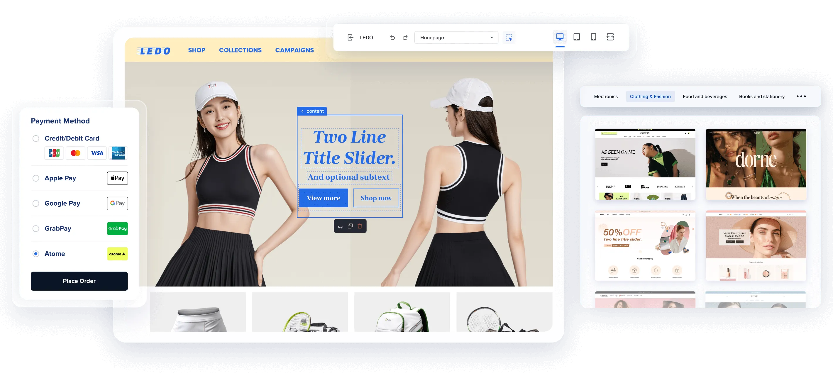 SHOPLINE快速建站、稳定支付、海量模版