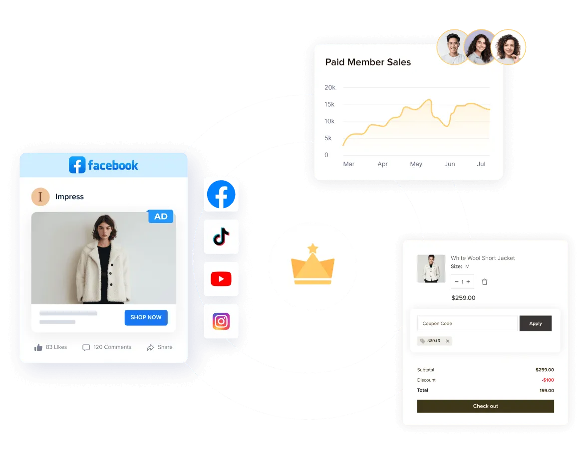 Natively integrated loyalty engine