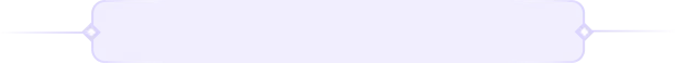 Light purple rounded rectangle with small black horizontal lines extending from its left and right sides on a white background.