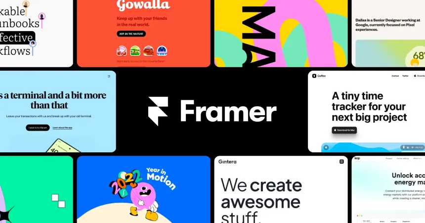 Framer templates