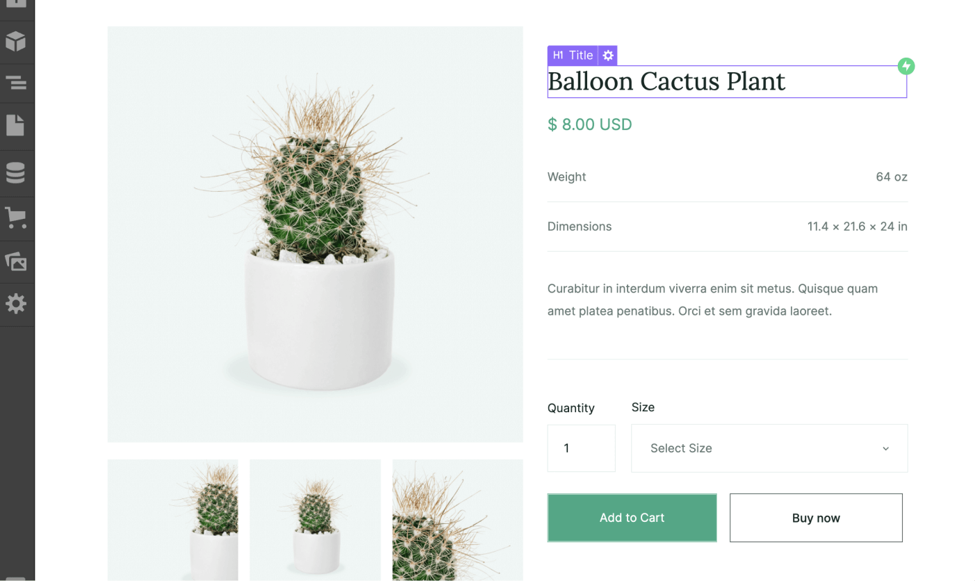 eCommerce Pager - Landscaper X Webflow Template