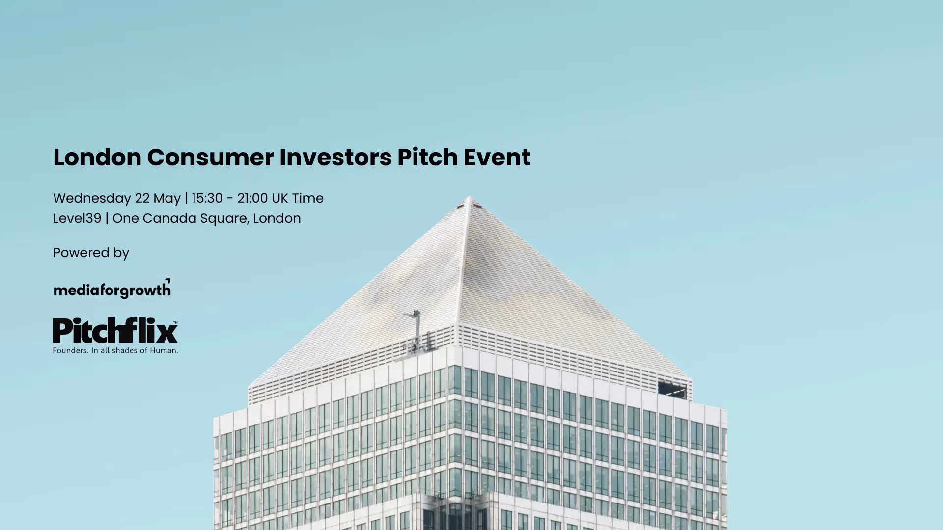 London Consumer Investors Pitch Event