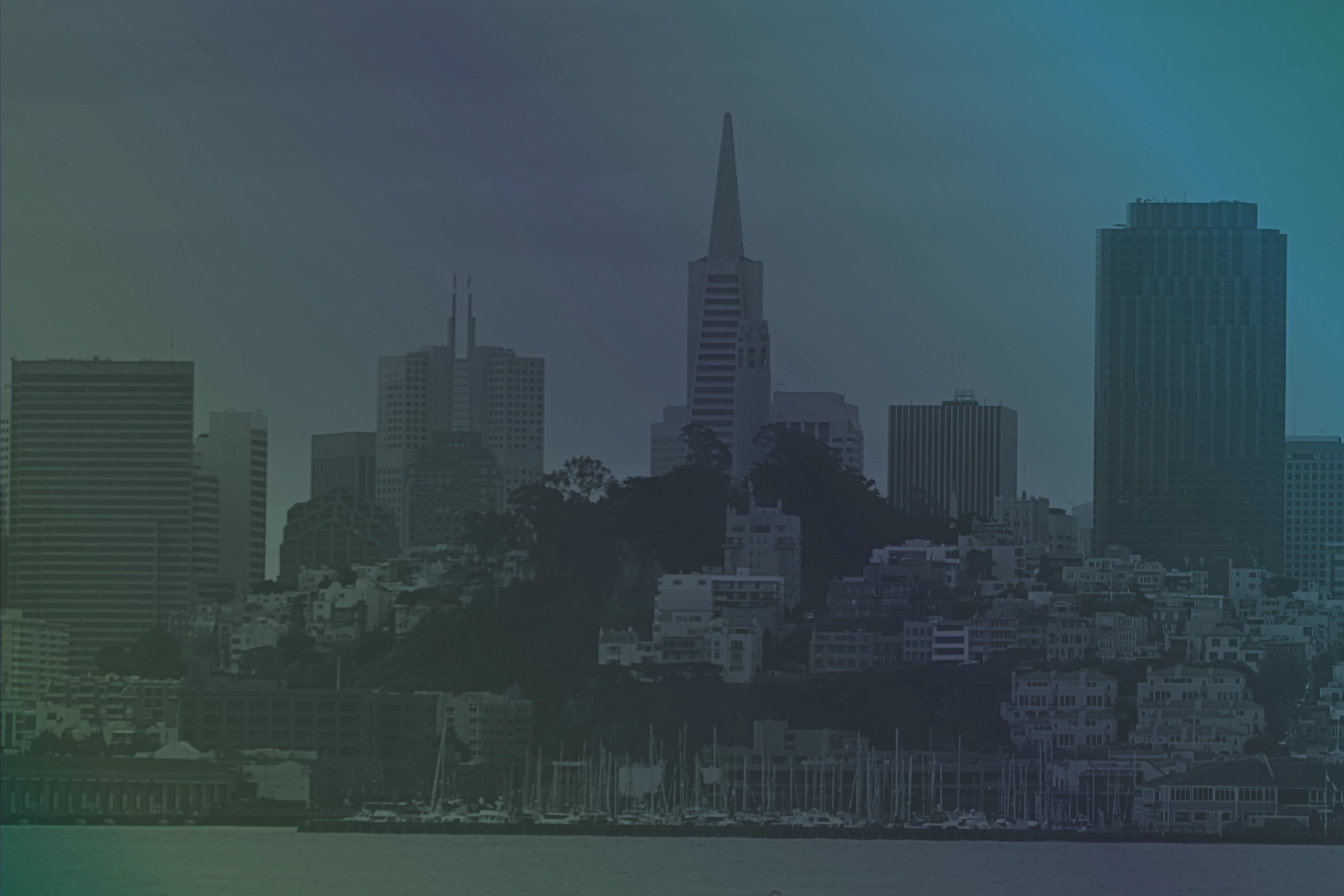 Photo of the San Francisco skyline by Emily Mathews