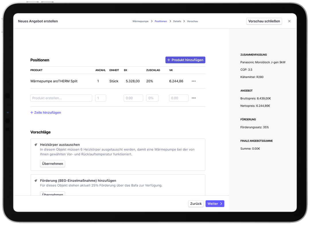 autarc – Die Wärmepumpen-Software