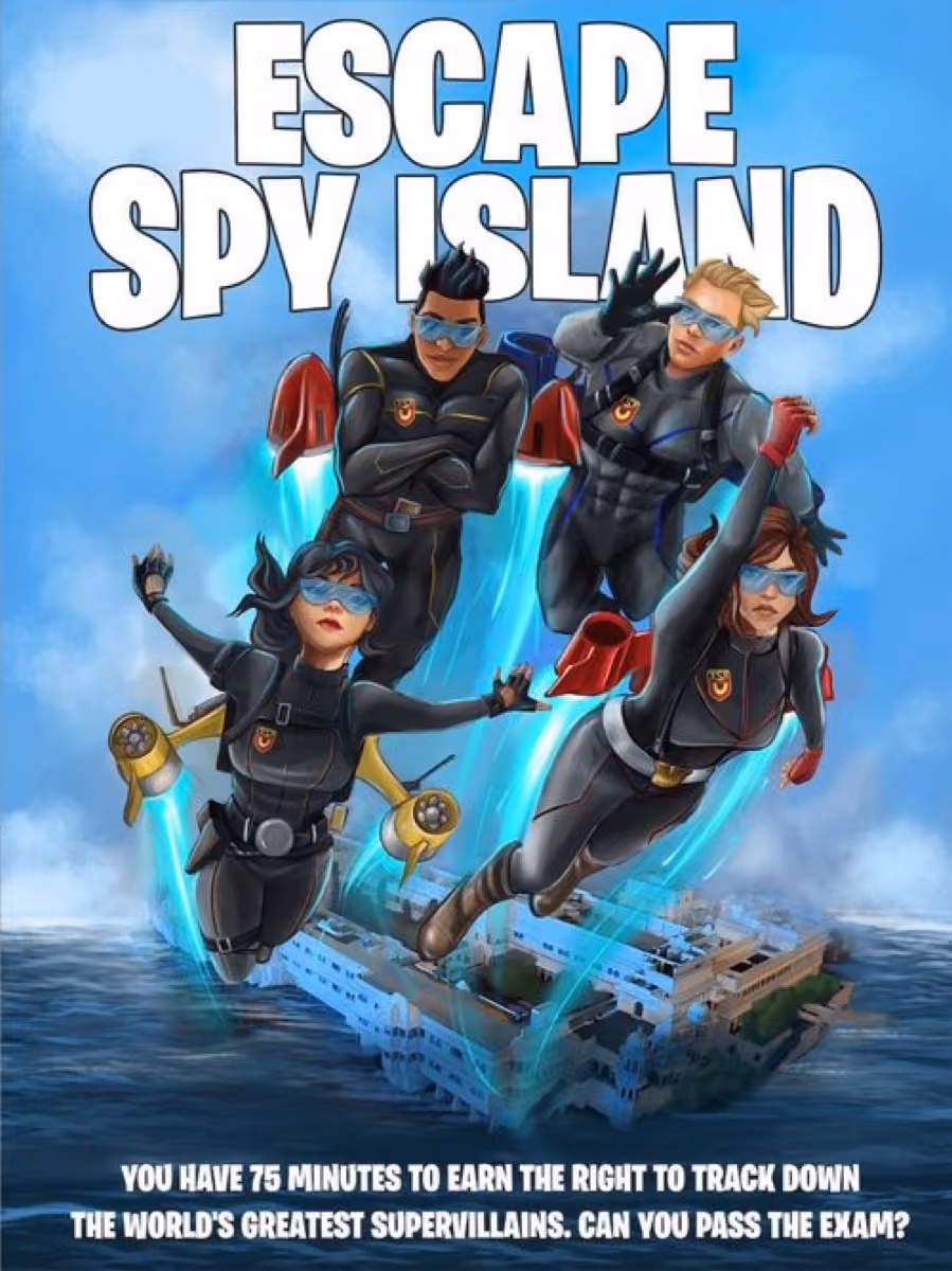 Escape Spy Island Poster