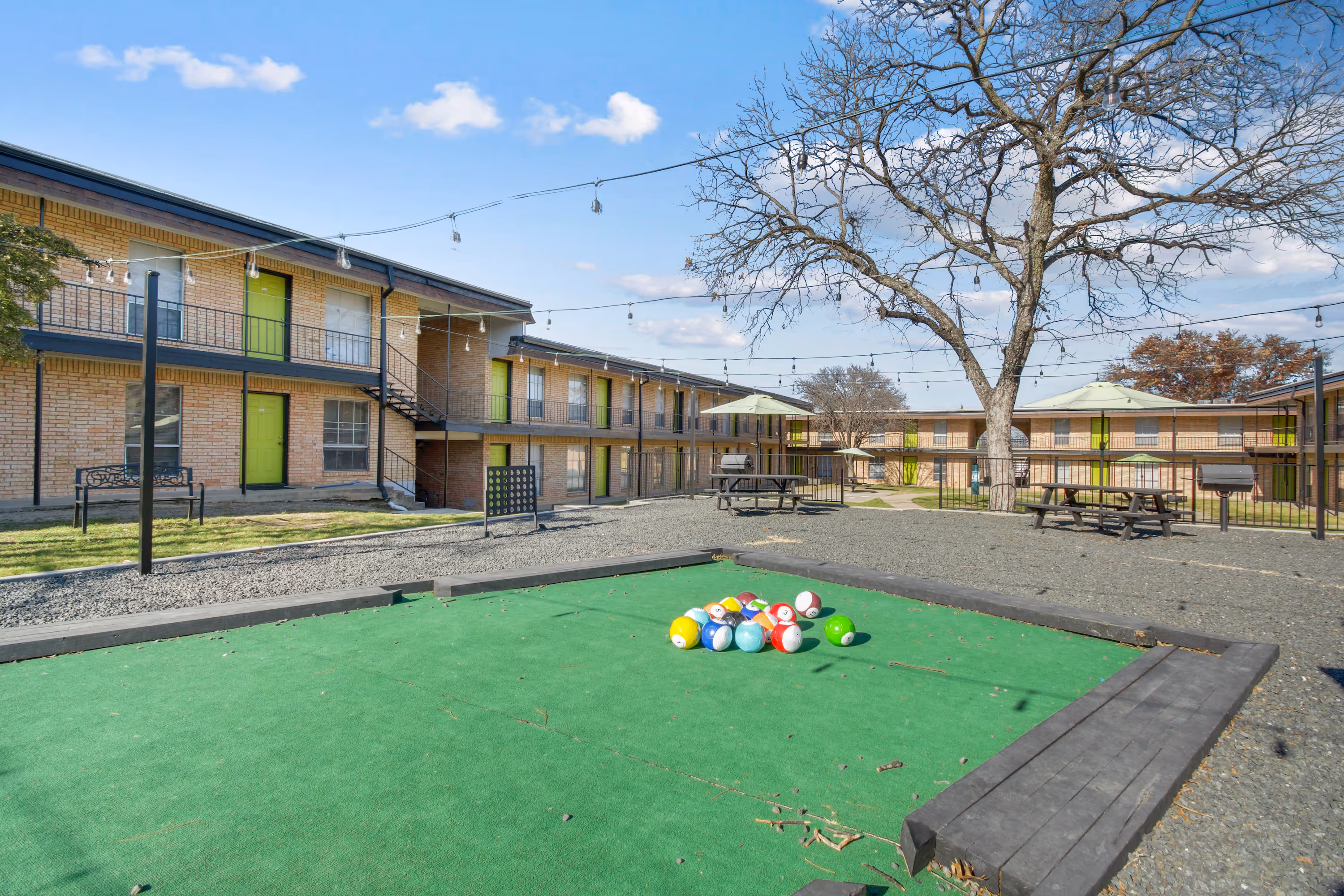 life size billiards table