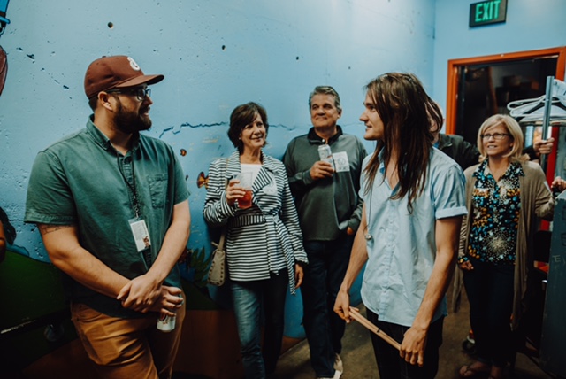 We had a bunch of friends and family come out to the San Diego show!&nbsp; 