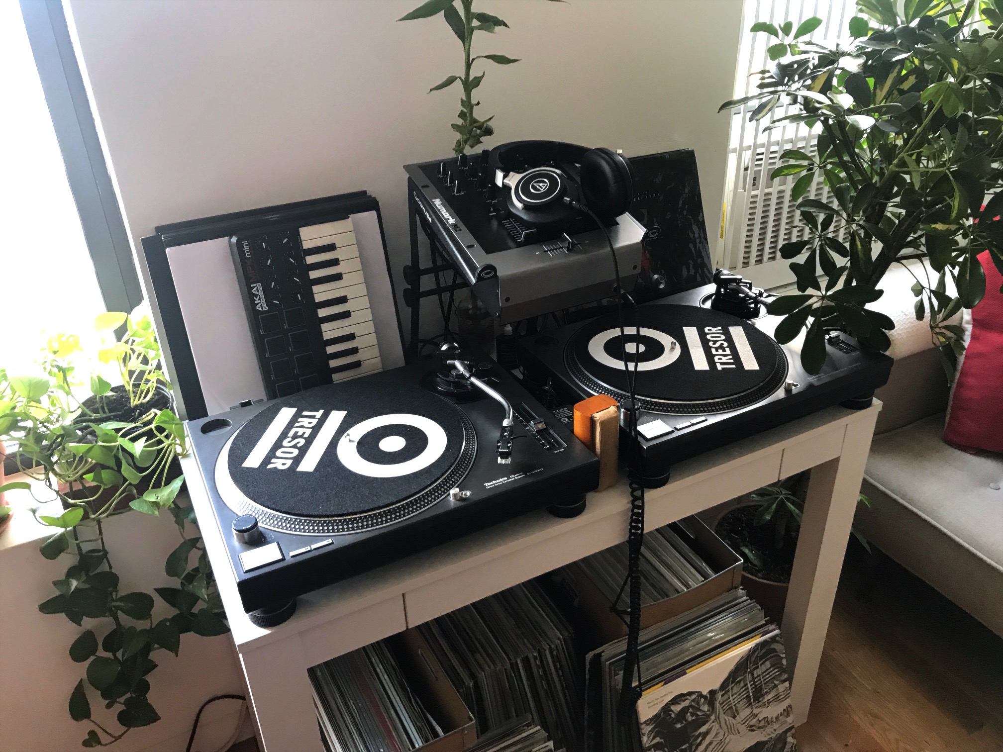 There is no day without music.&nbsp;I am very lucky - our East Village neighbors love electronic music. So I can make a rave in my little apartment.&nbsp;