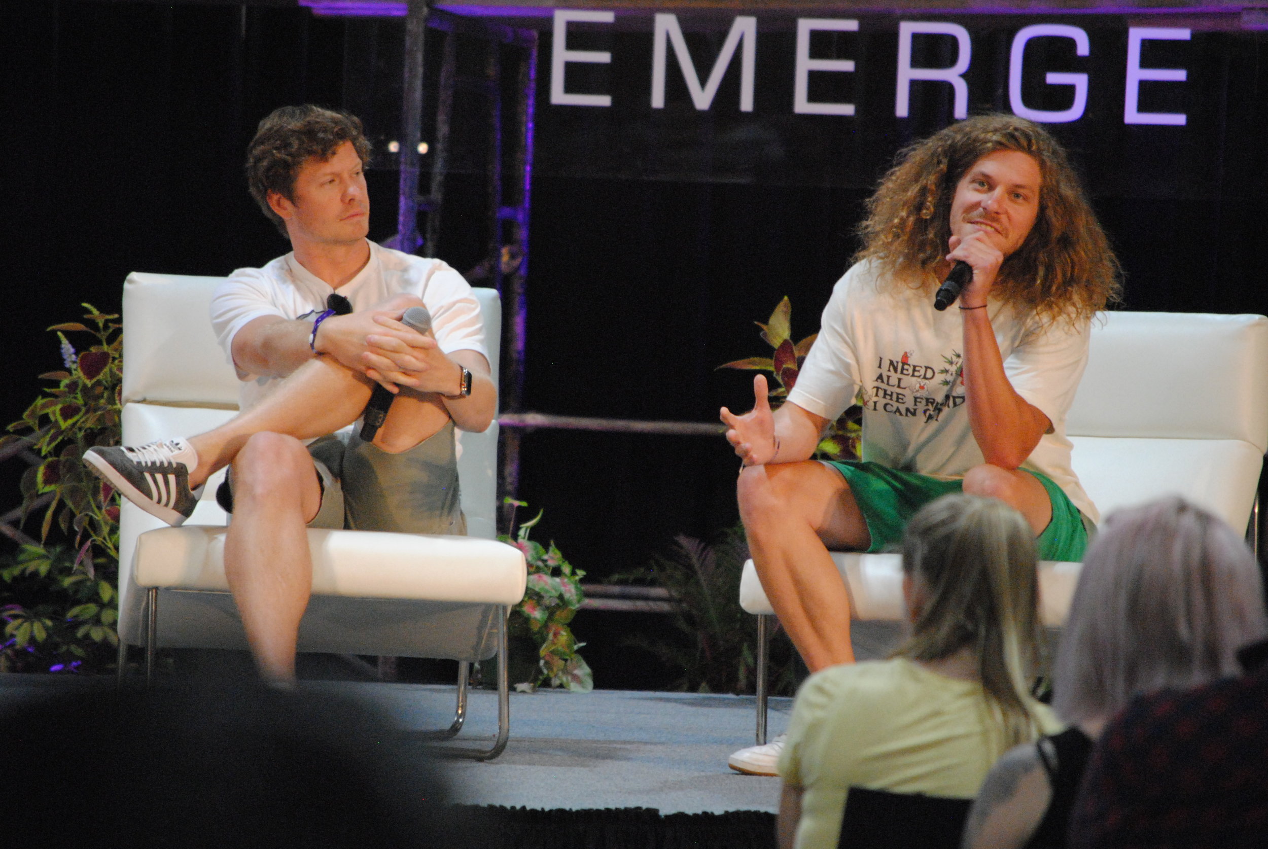 Panel Discussion "Game Over Man", Anders Holm and Blake Anderson