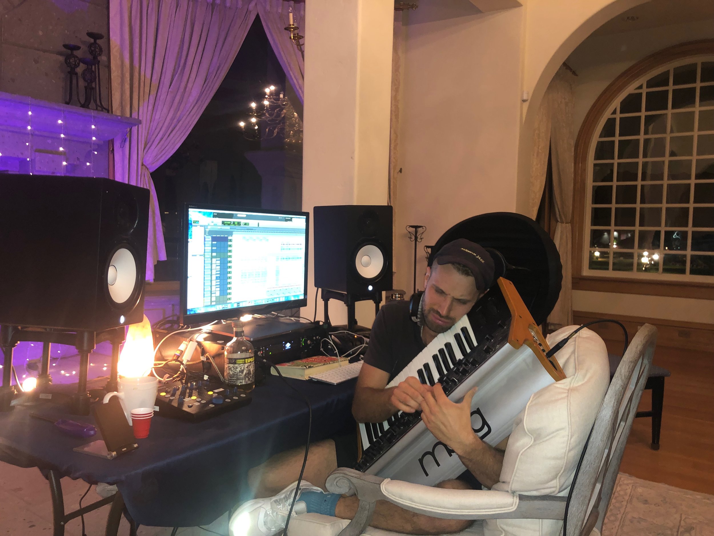 Trust the creative process, trust the tequila. #palmspringssongwritingcamp'19