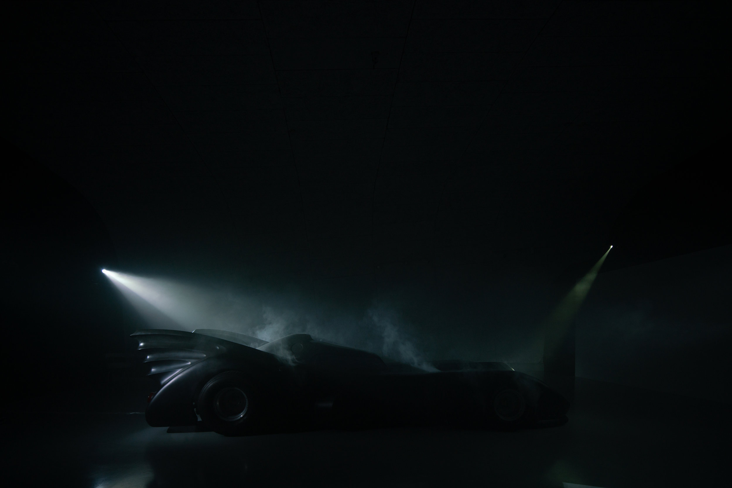 ‘Batmobile 1989', Alex Israel, 2019, © We Are Content(s), Courtesy of MAMO, Marseille Modulor