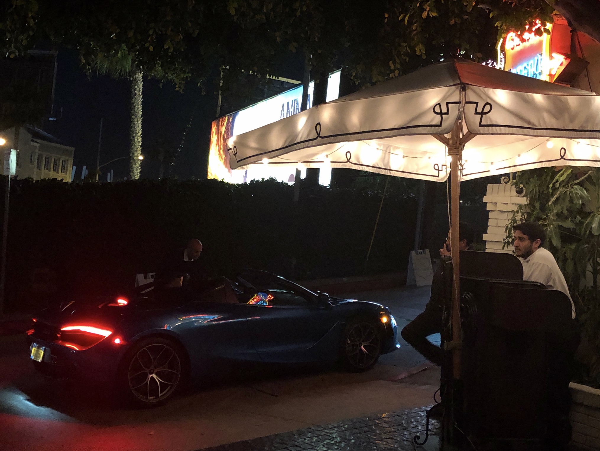 The night ended at Chateau Marmont where my friend Samira Larouci was having her goodbye dinner.
