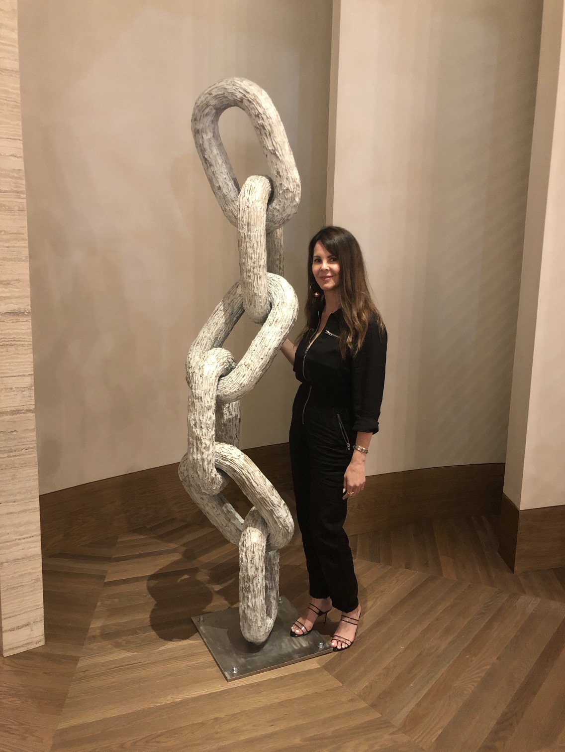 Saw so many artist friends, including Theodore Boyer and Ben Medansky, whose work was scattered around the space, but could not deal with the love for Kelly Lamb’s bronze sculpture.
